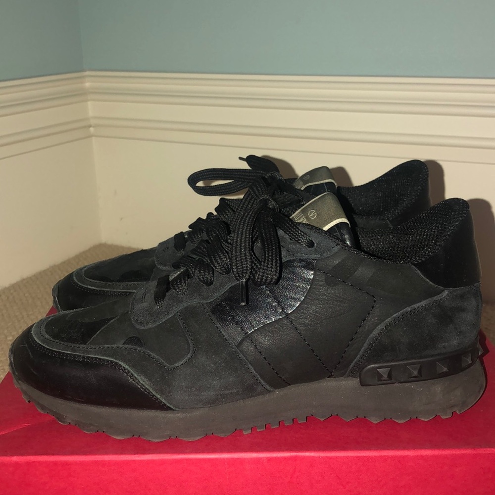 Valentino Camo Rockrunner Sneaker - Picture 2 of 7
